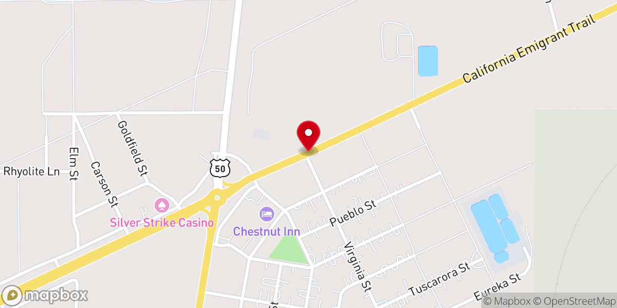 Map showing location of New Life Church of God