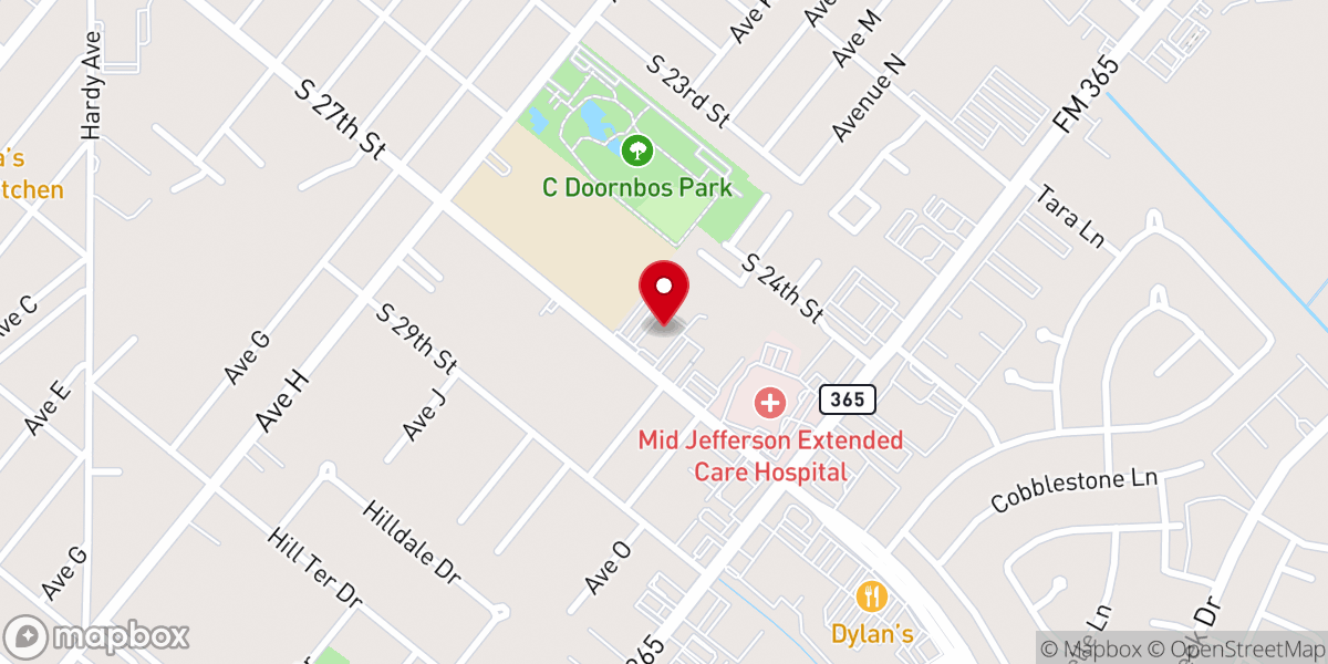 Map showing location of Fellowship Church