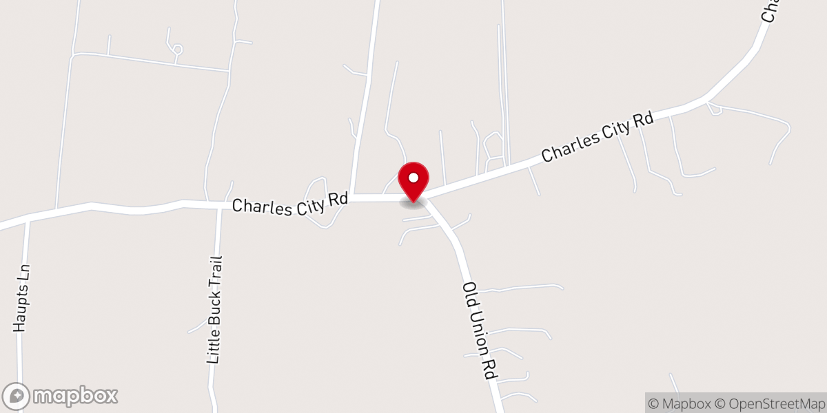 Map showing location of Wings of Love Outreach Ministries