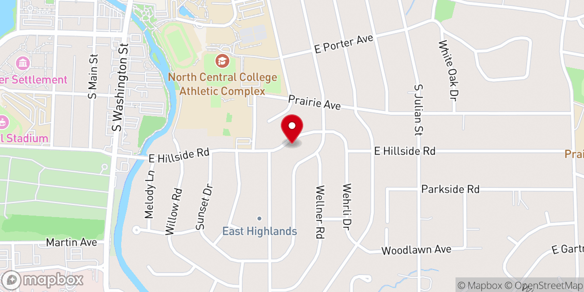 Map showing location of Newthing NFP
