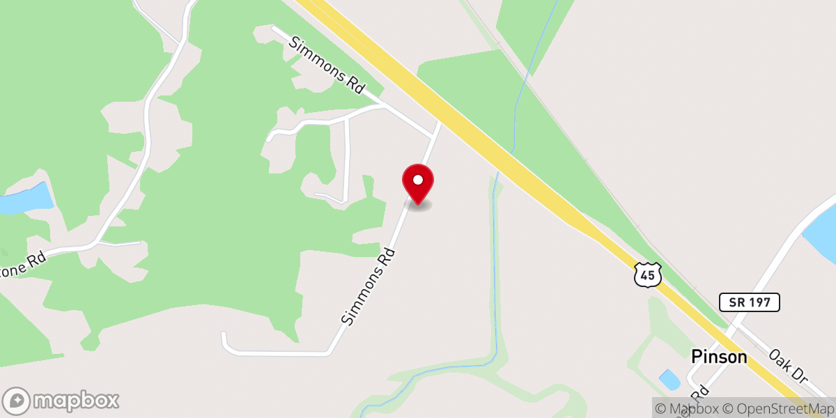 Map showing location of Kingdom Builders Christian Center Church