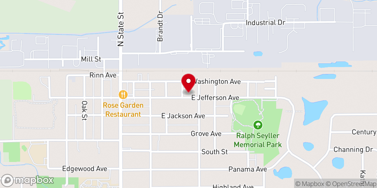 Map showing location of Saint Charles Borromeo Roman Catholic Church