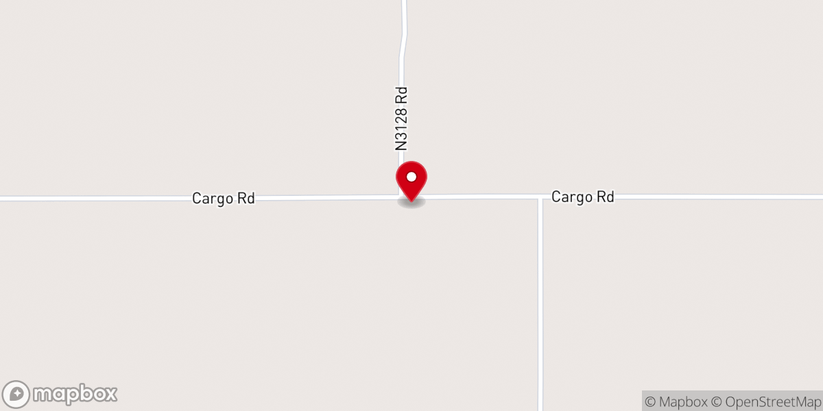 Map showing location of Pilgrim Baptist Church