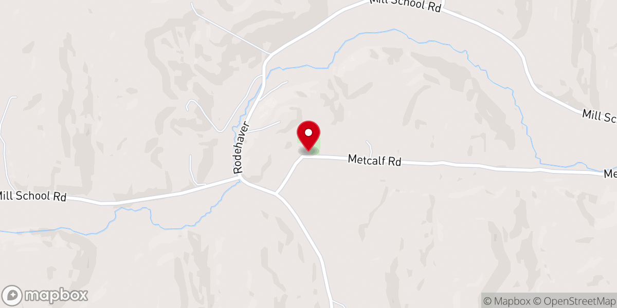 Map showing location of Ashbury Church