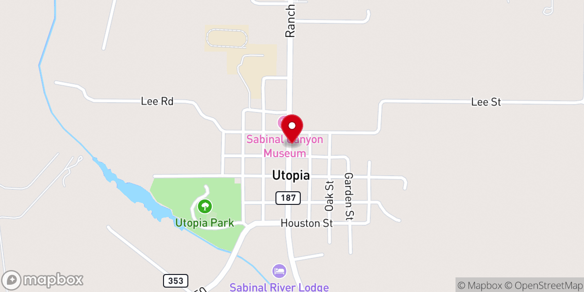 Map showing location of The Water Hole