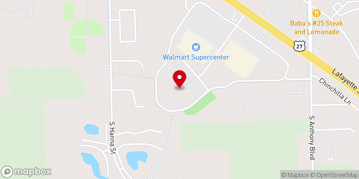 Map showing location of New Horizon Baptist Church Inc