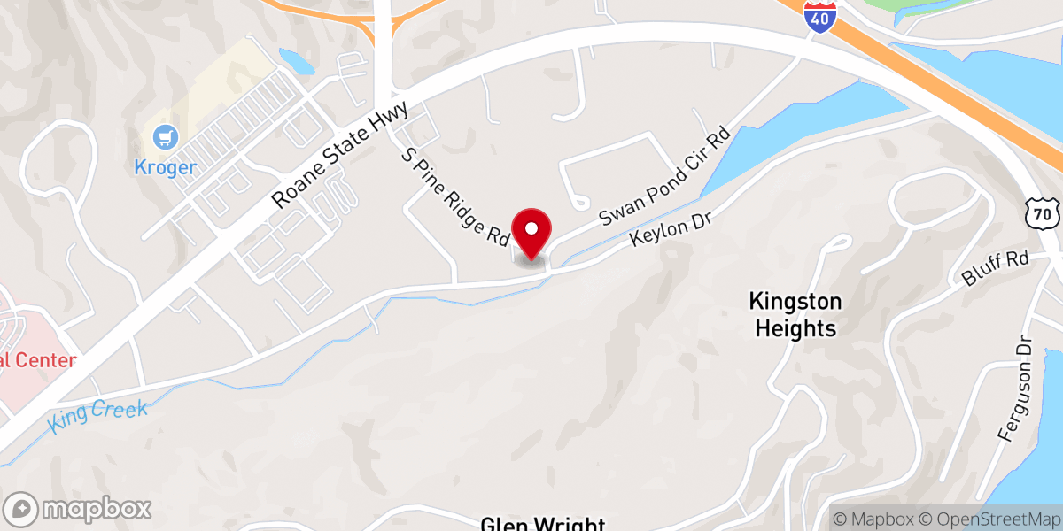 Map showing location of Midtown Church of God