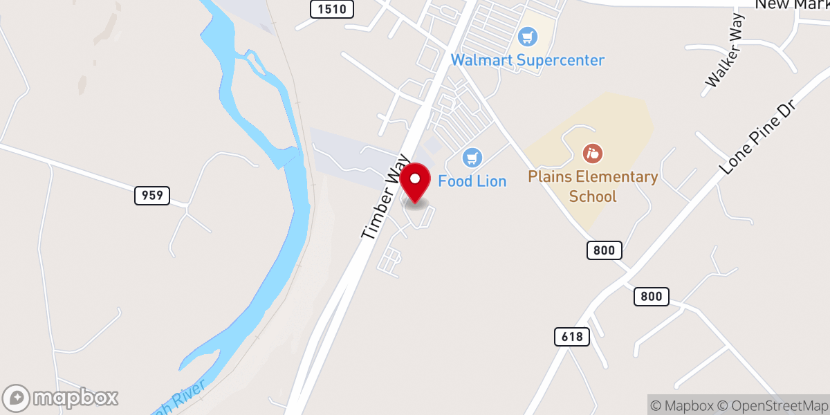 Map showing location of First United Methodist Church