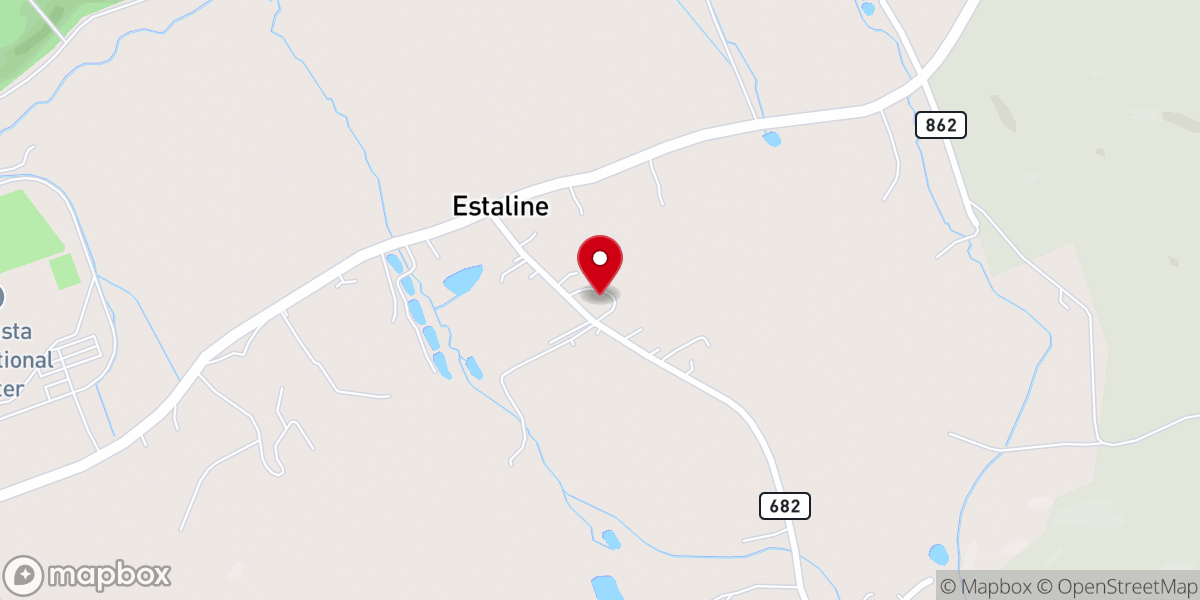 Map showing location of Estaline Valley Church-The Nzrn
