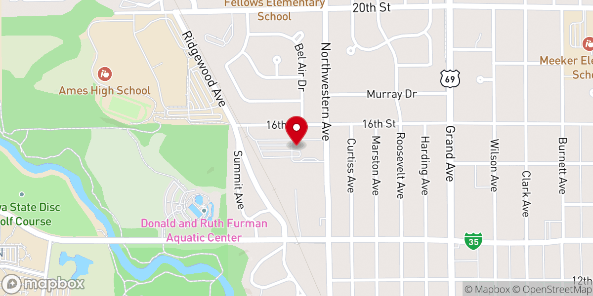Map showing location of Bethesda Community Food Pantry - Food Distribution Center