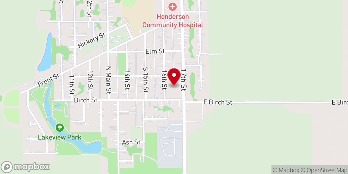 Map showing location of Bethesda Preschool