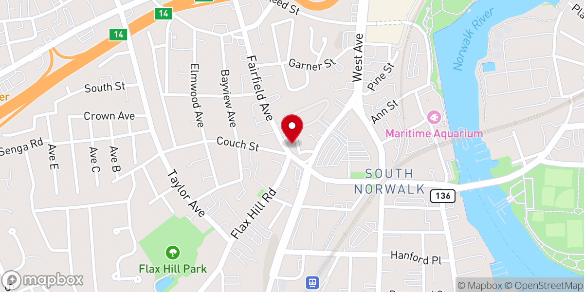 Map showing location of Holy Temple Church of God in Christ