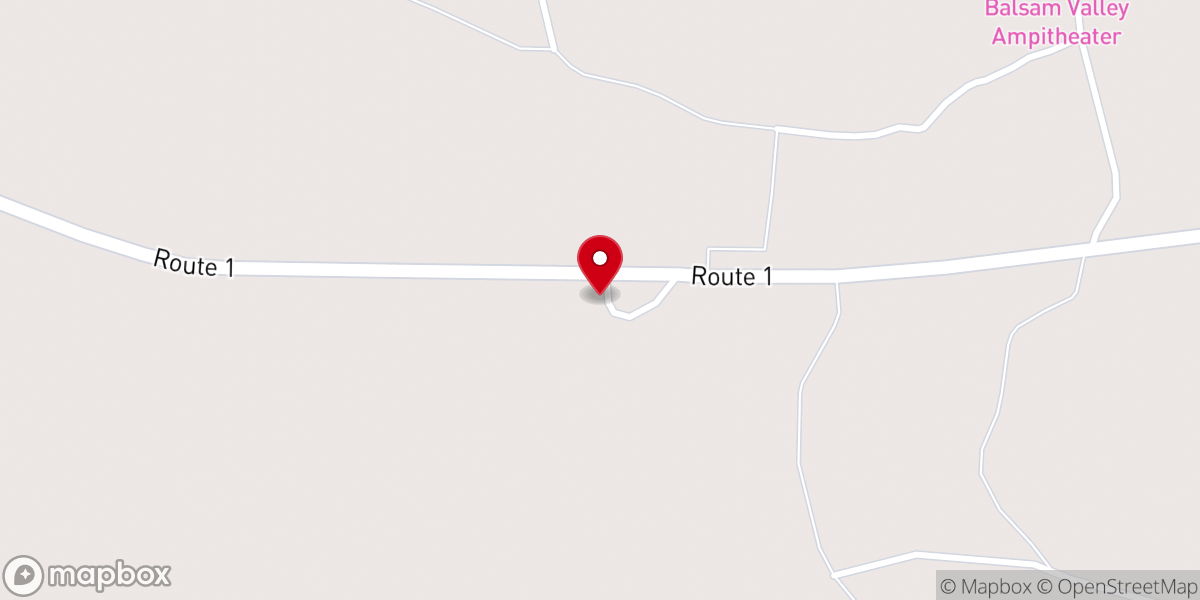 Map showing location of Church's Sugar Shack