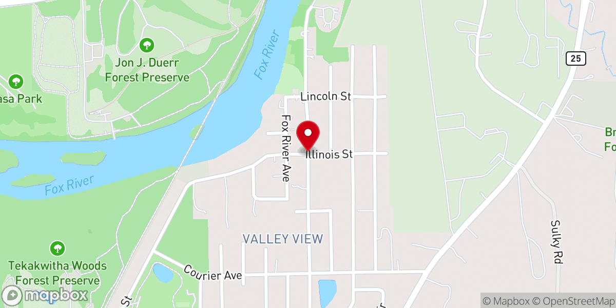 Map showing location of H.E.L.P.S. Ministry A Ministry of Caring