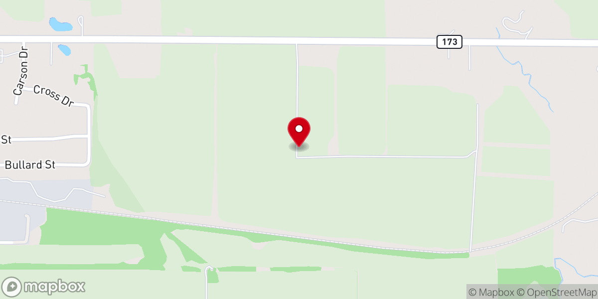 Map showing location of Poplar Grove Township