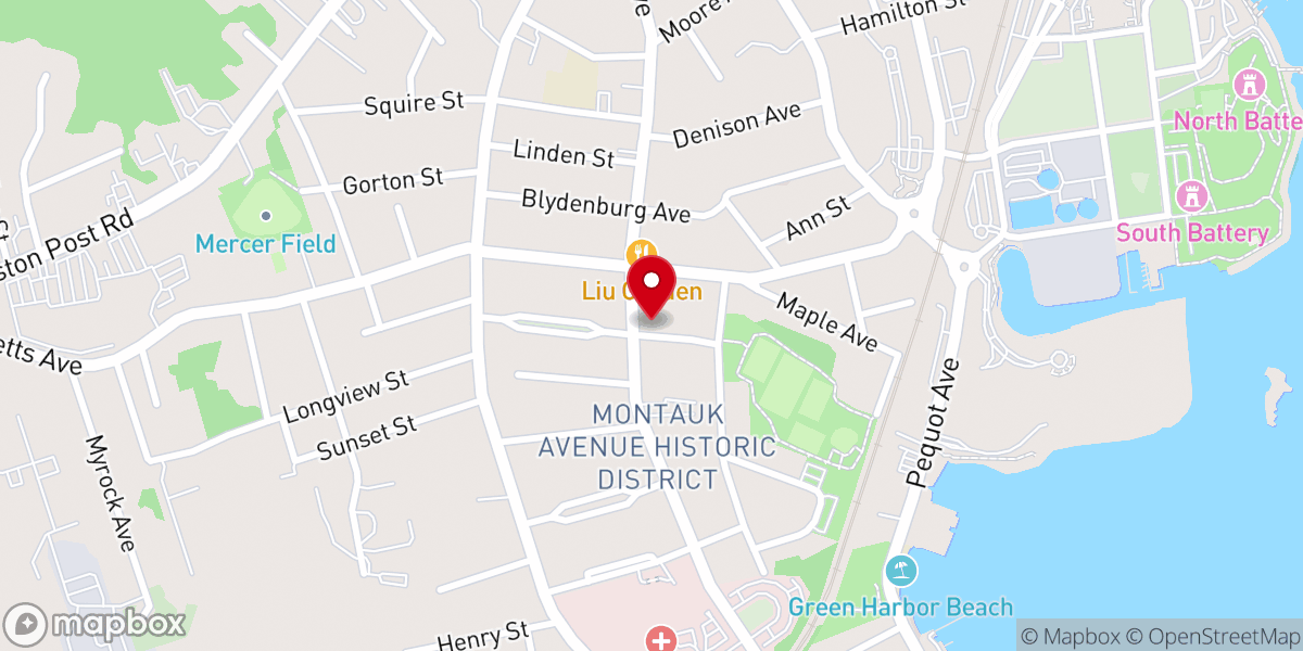 Map showing location of Calvary Chapel Eastern Connecticut