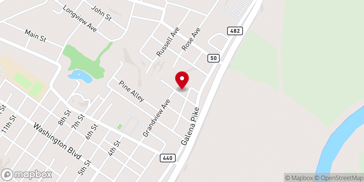 Map showing location of New Beginning Church of God