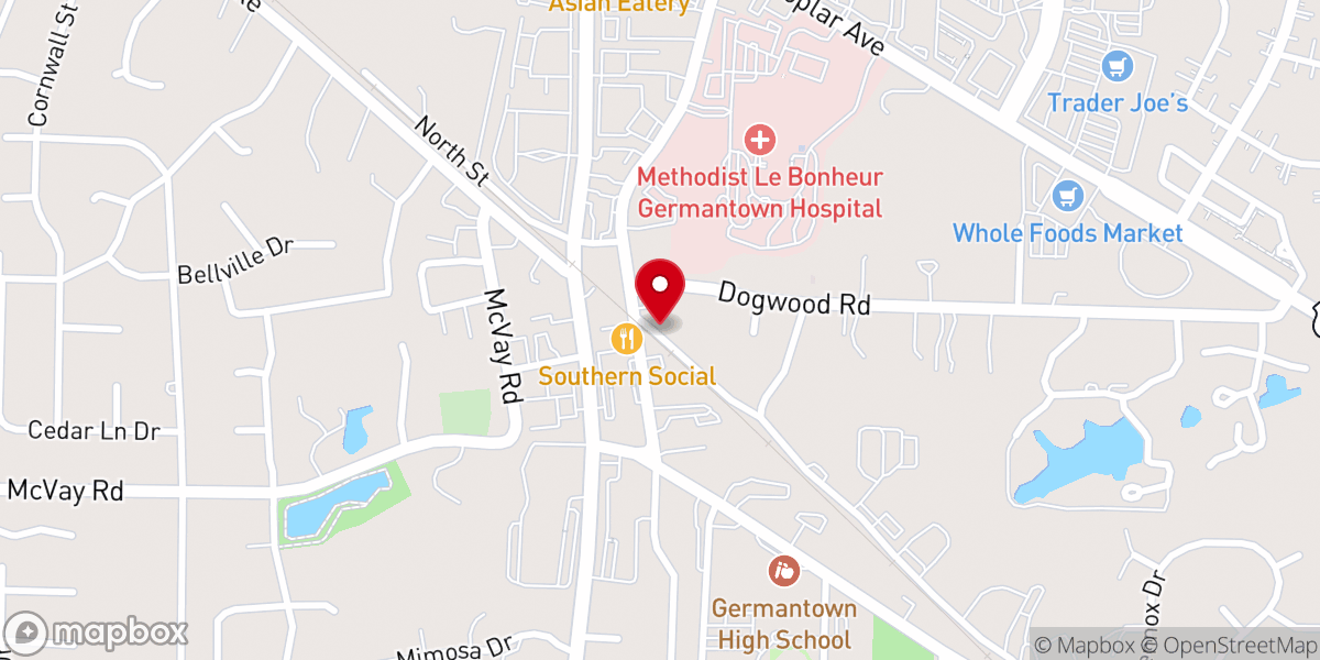 Map showing location of Groundworks Ministries Inc