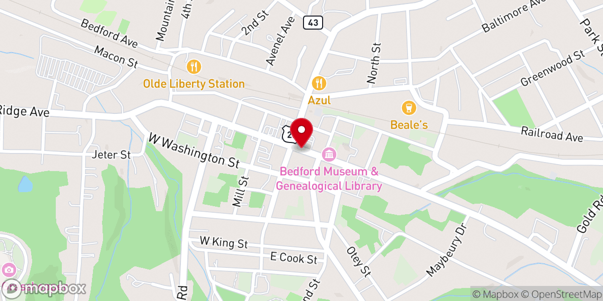 Map showing location of Greg Murray Evangelistic Ministries Inc