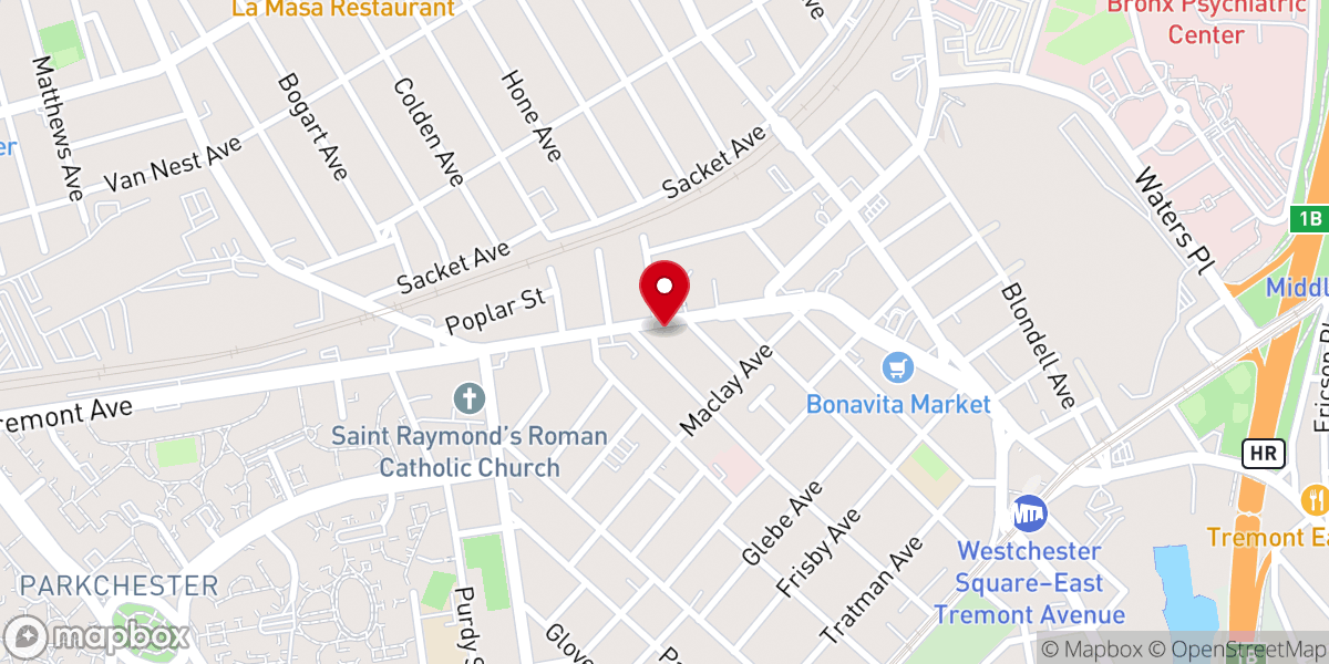 Map showing location of Believes Worship Center - Second chance