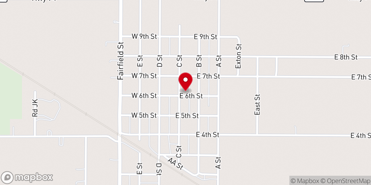 Map showing location of Community SDA Church