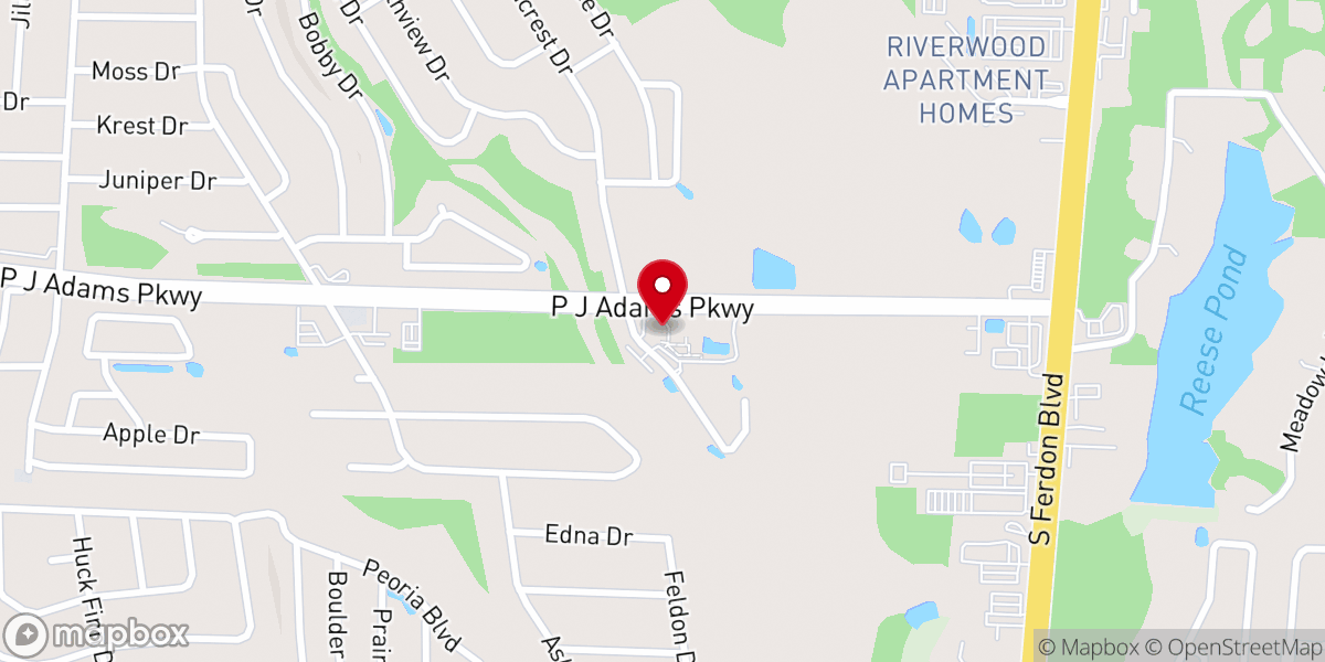 Map showing location of Crosspoint United Methodist Church - North Campus