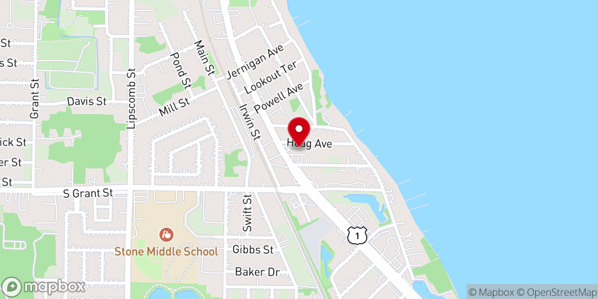 Map showing location of Christian Fellowship
