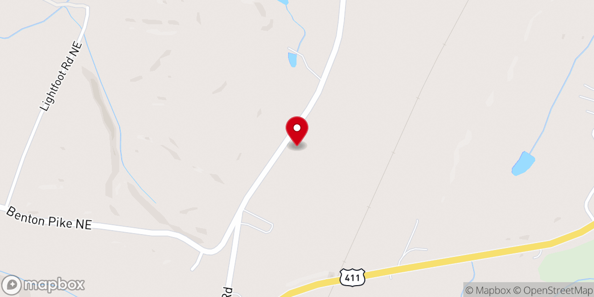 Map showing location of Community Fellowship