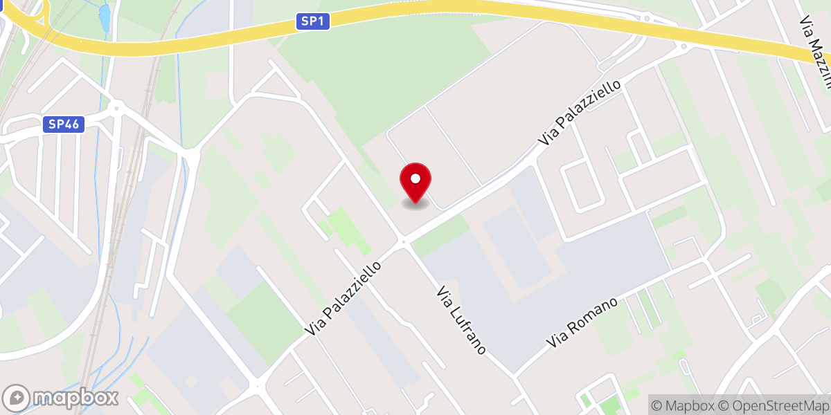 Map showing location of Parole di Vita Napoli