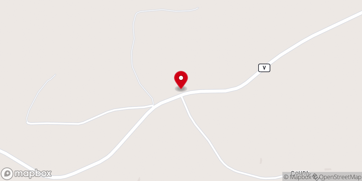 Map showing location of Dellhalf Church of Christ