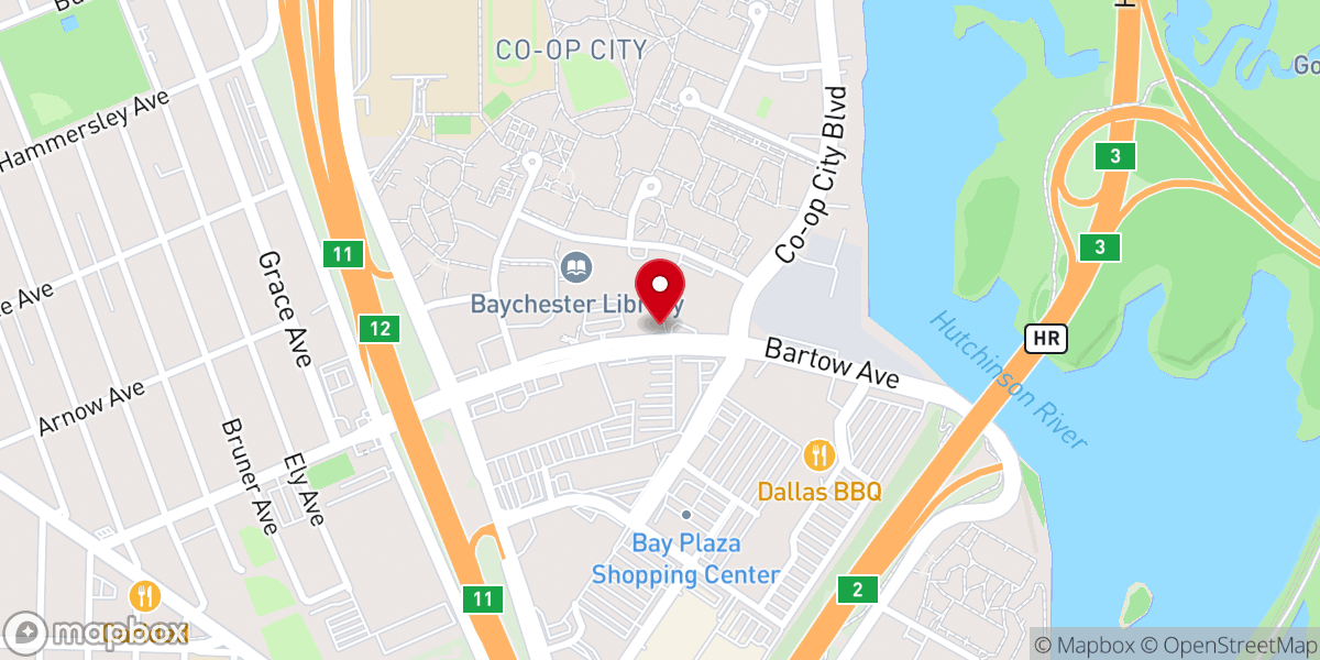 Map showing location of Sangria Cafe