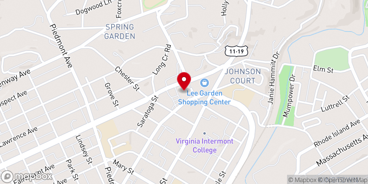 Map showing location of St Anne Catholic School