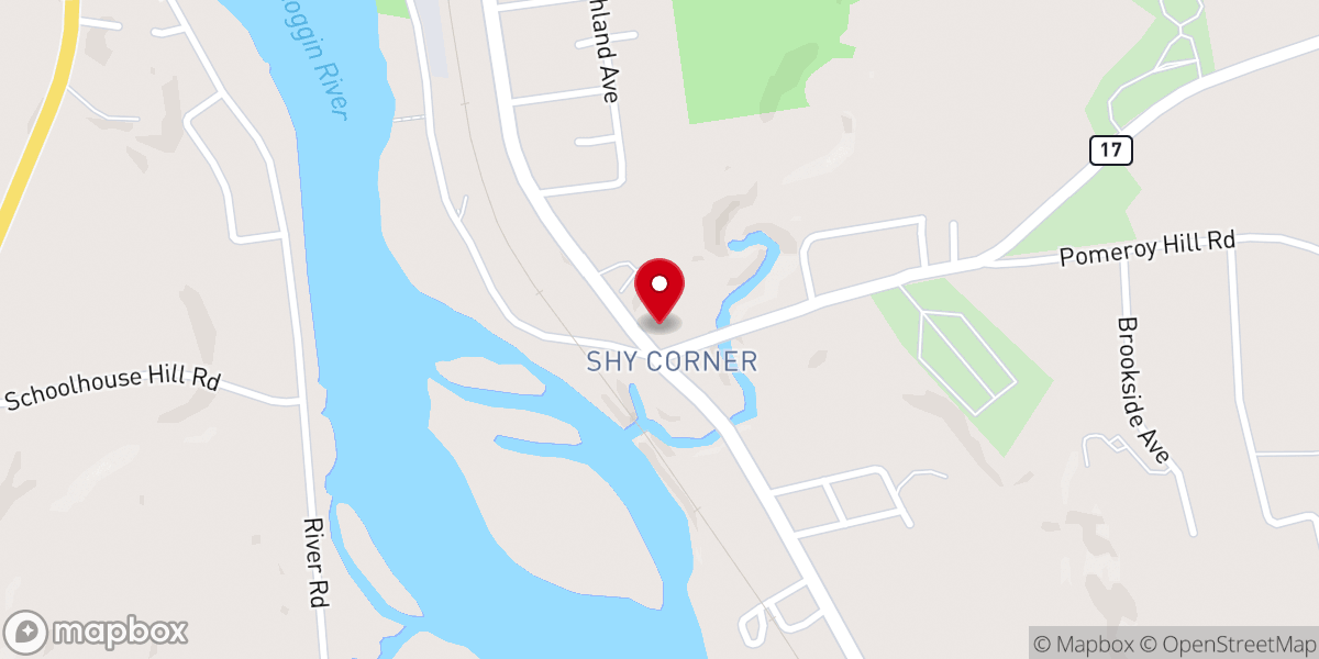 Map showing location of Emmanuel Assembly of God
