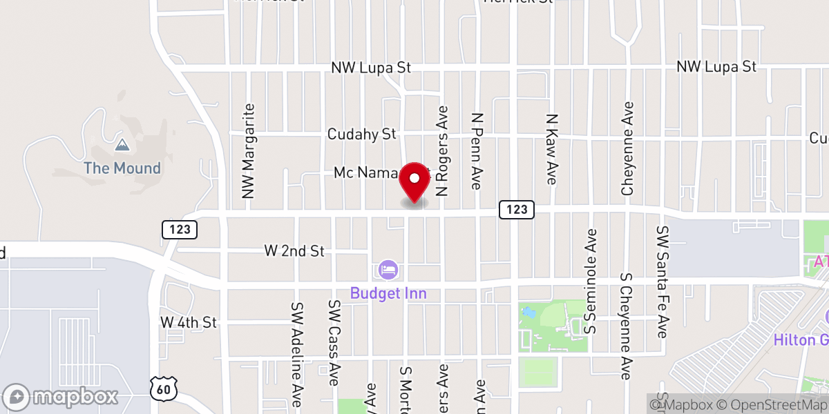 Map showing location of Liberty Chapel Of Praise