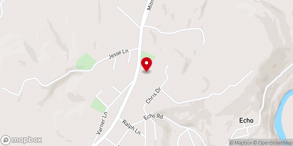 Map showing location of Summit Chapel