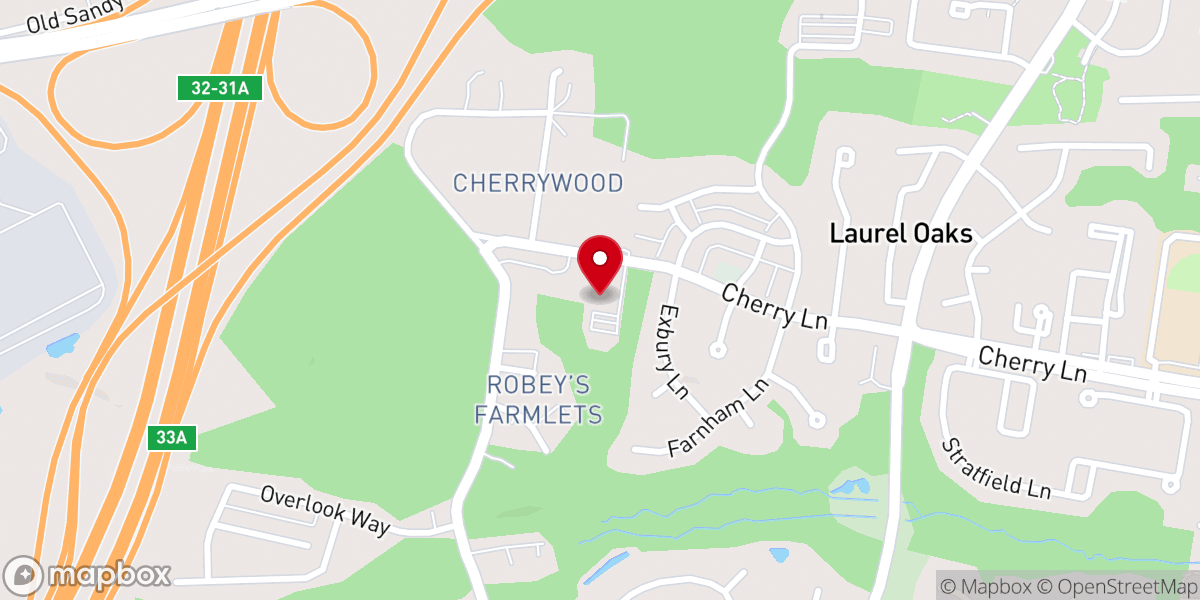 Map showing location of The College Park Church of Christ