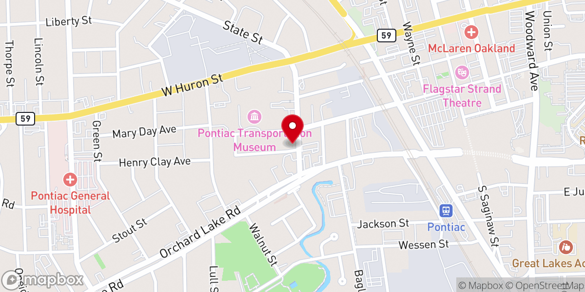 Map showing location of Sharing Cross Apostolic Church