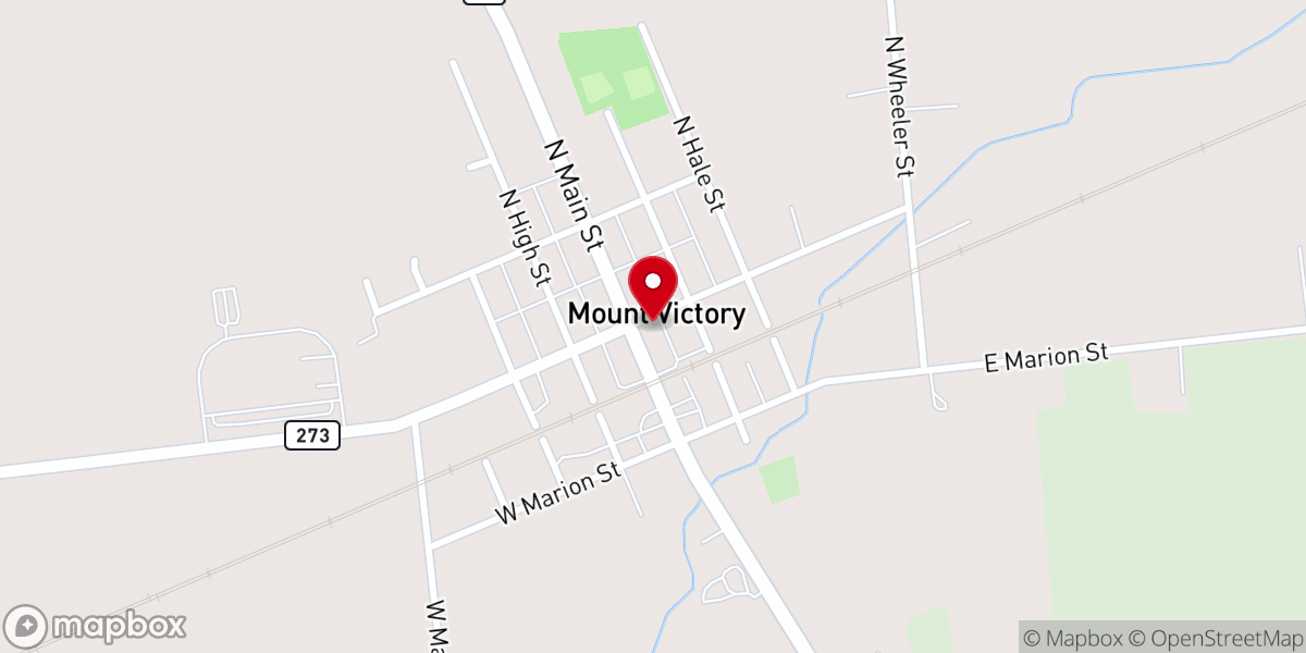 Map showing location of Go-Fer Pizza