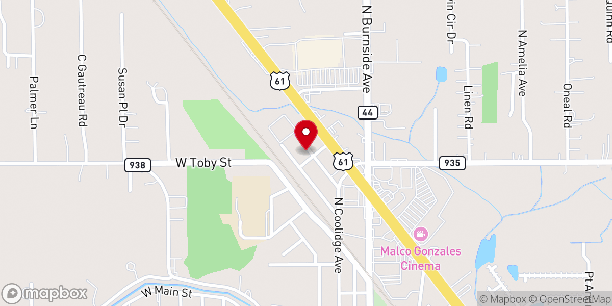 Map showing location of Christ Healing Community