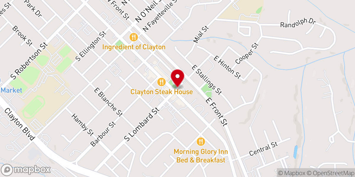 Map showing location of Extended Hand Ministries Inc