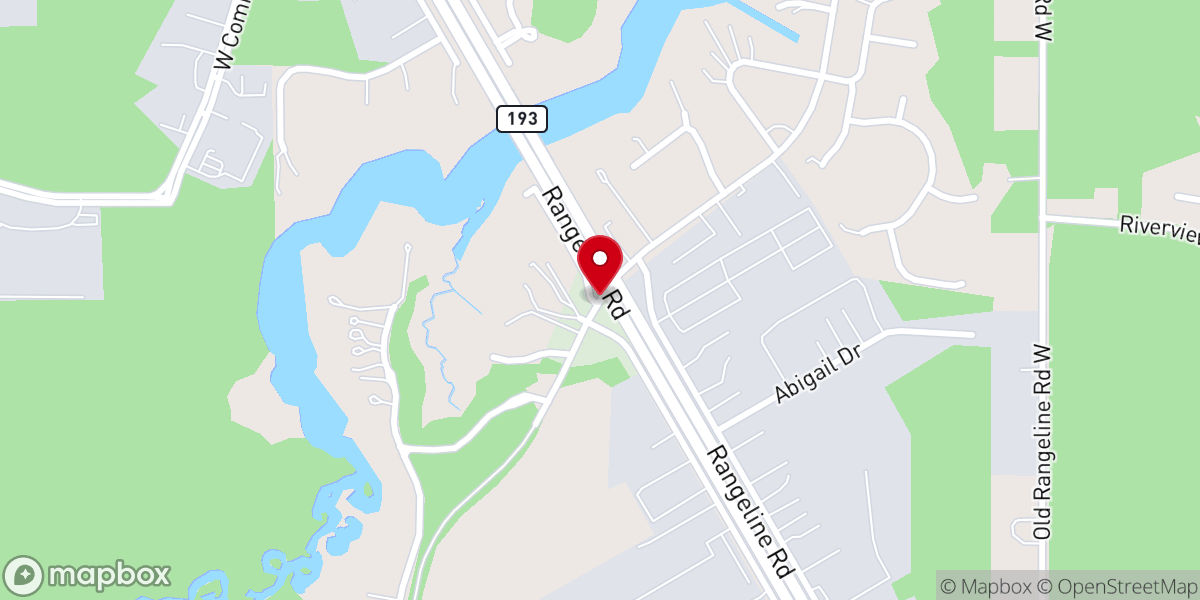 Map showing location of Christian Church of Mobile