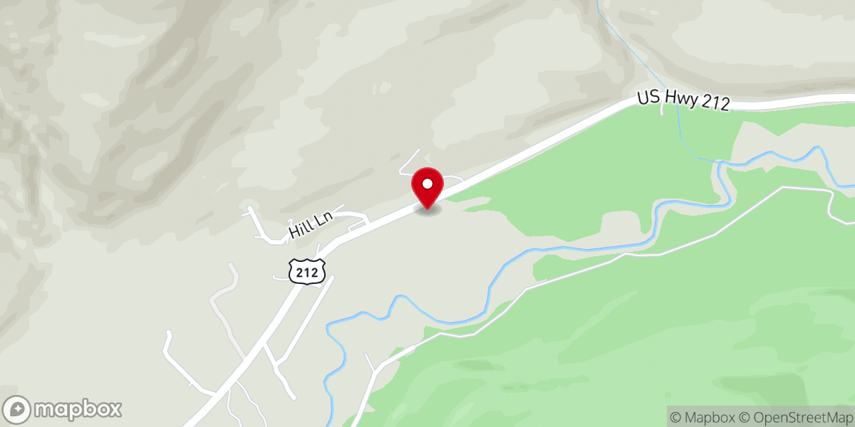 Map showing location of Mt Republic Chapel
