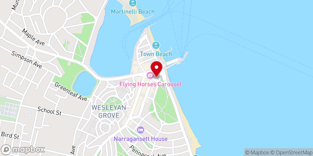 Map showing location of Trinity Episcopal Church