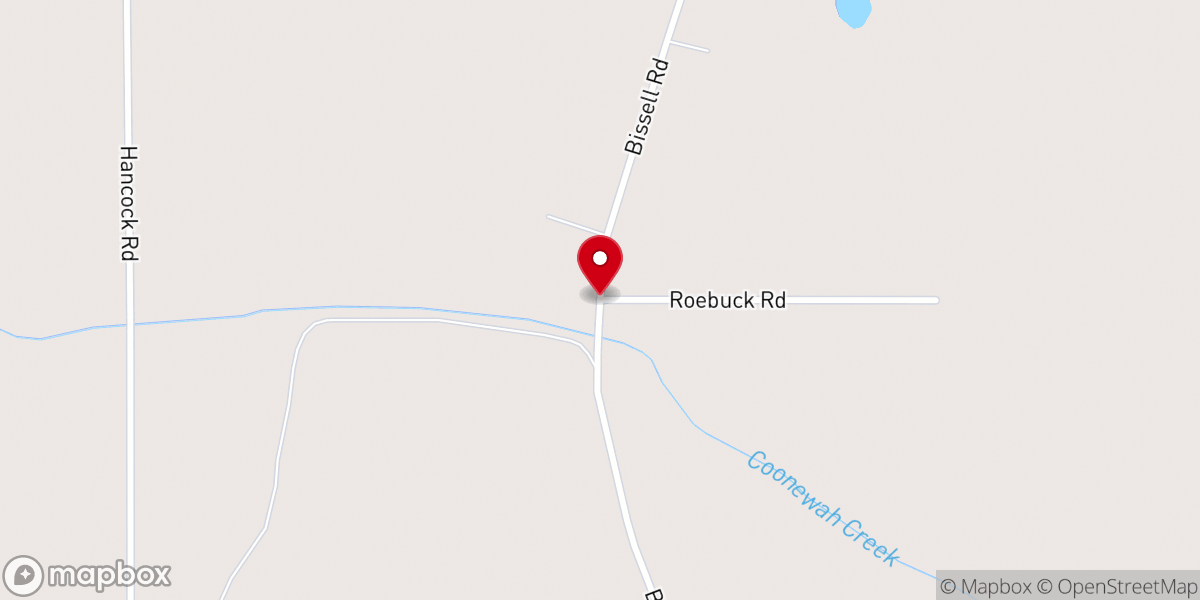 Map showing location of Living Word & Praise Sanctuary