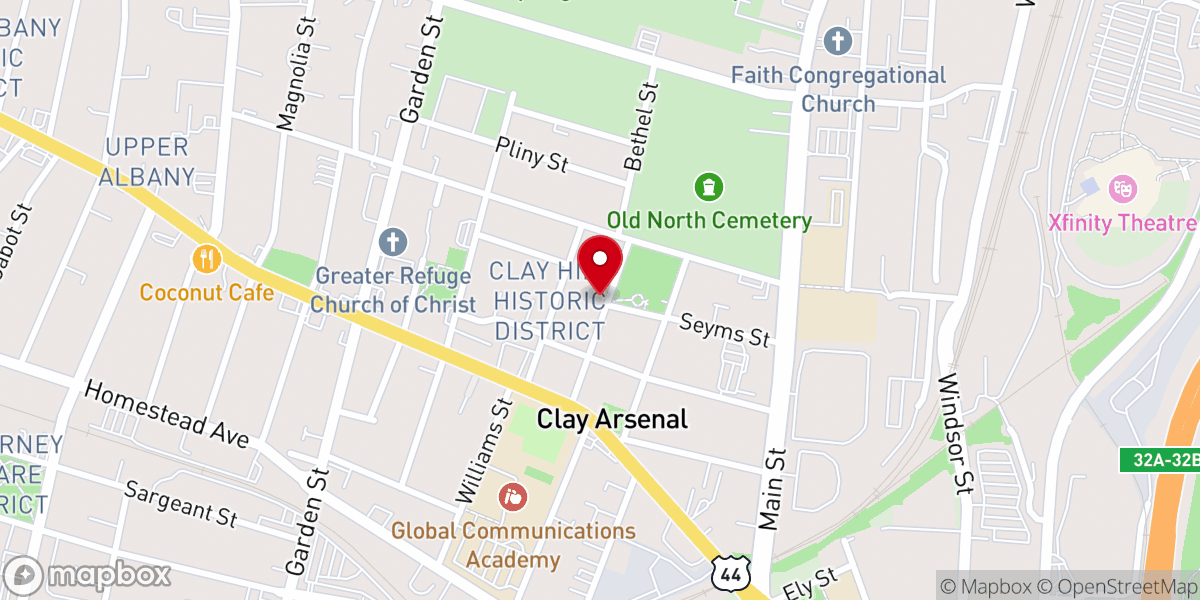 Map showing location of Ishshah-chadash Remnant Ministries