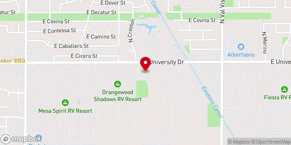 Map showing location of Pilgrim Evangelical Lutheran Church