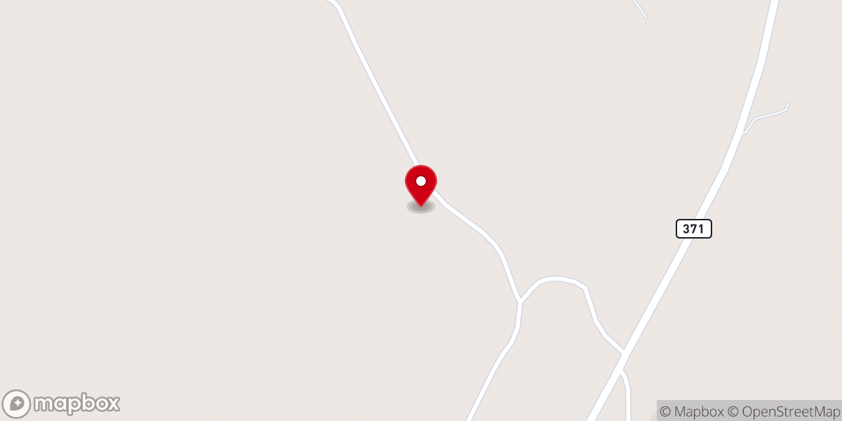 Map showing location of Mt Pisgah Free Will Baptist