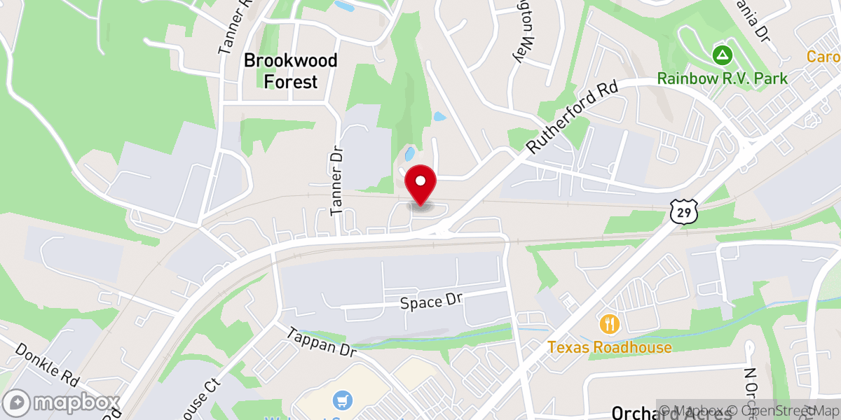 Map showing location of Raise & Restore Missions