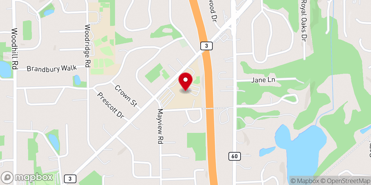 Map showing location of Immaculate Heart of Mary Church
