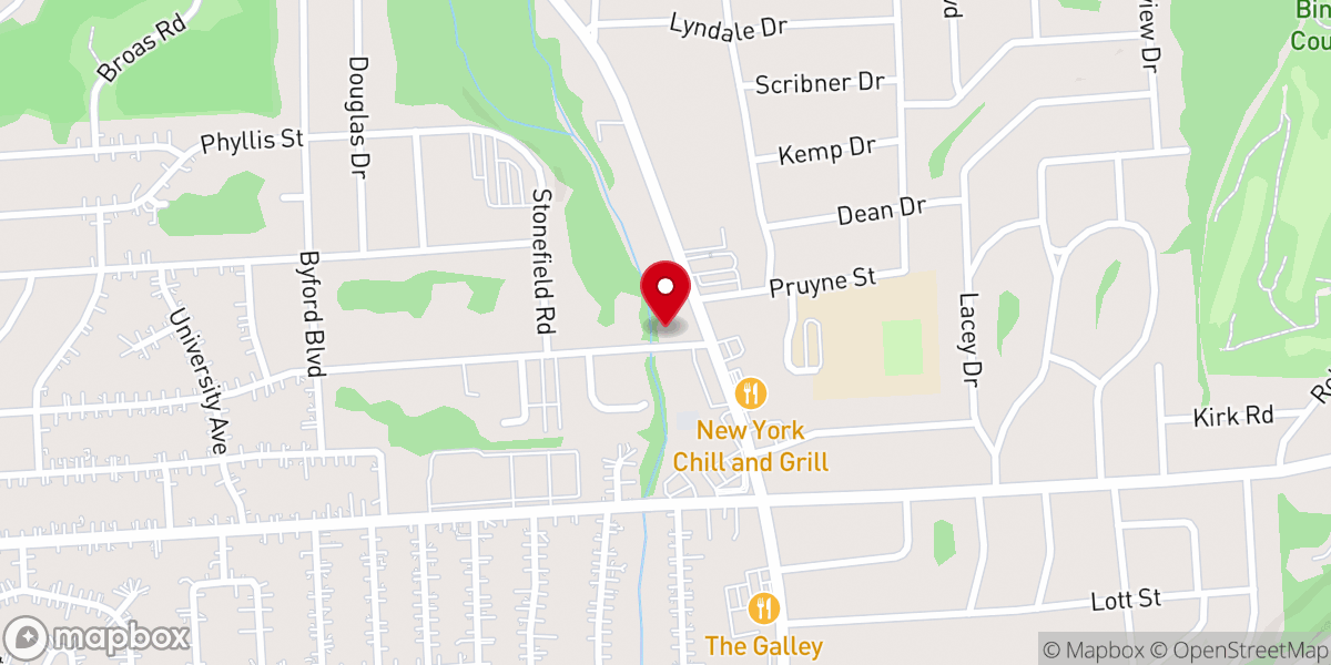 Map showing location of Penird Arthur F